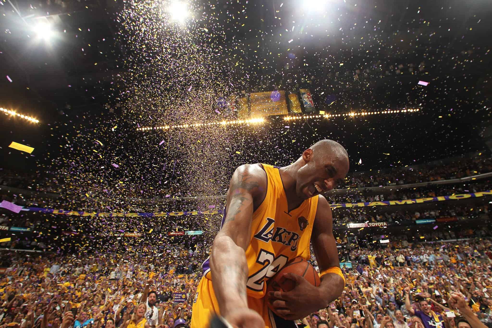 Kobe Bryant champions NBA avec les Lakers