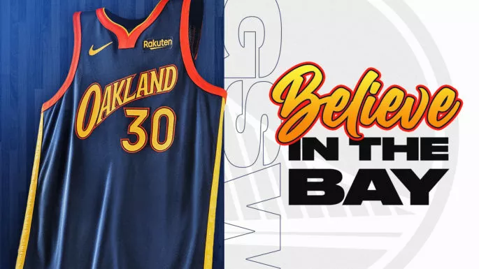 Maillot City Edition 2020-2021 des Warriors de Golden State