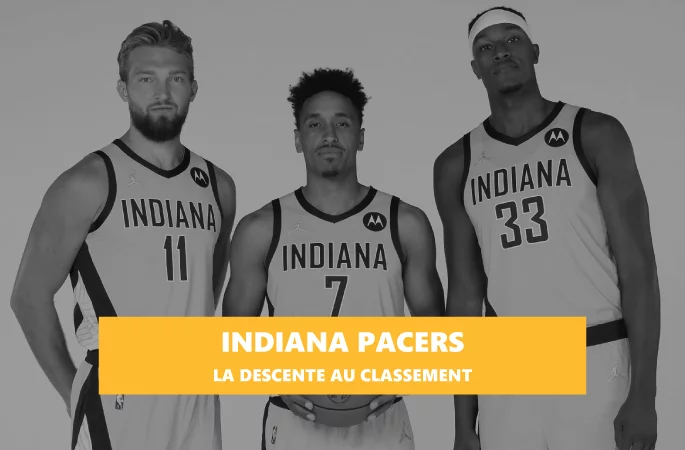 La descente au classement pour les Pacers